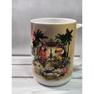Ron Jon Surf Shop Coffee or Tea Mug Cup Ceramic Colorful Made in USA